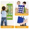 Large Visual Schedule for Kids Chore and Reward Chart Bedtime Routine Board for Toddlers Double-Sided with 109 Cards for Home School Planner and Autism Learning Materials